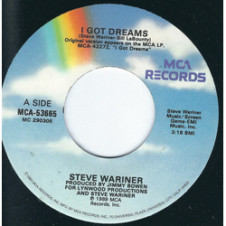 Steve Wariner I Got Dreams Vinyl 7" USED