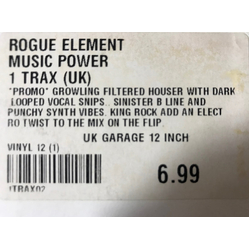 Rogue Element Music Power Vinyl 12" USED