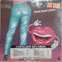 ADC Band Talk That Stuff Vinyl LP USED