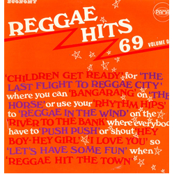 Various Reggae Hits 69 Volume One Vinyl LP USED