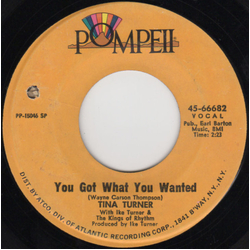 Tina Turner / Ike Turner's Kings Of Rhythm You Got What You Wanted / Too Hot To Hold Vinyl 7" USED