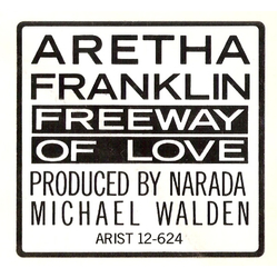 Aretha Franklin Freeway Of Love Vinyl 12" USED