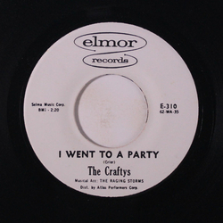 The Craftys I Went To A Party / Zoom Zoom Zoom Vinyl 7" USED