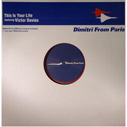 Dimitri From Paris / Victor Davies This Is Your Life VINYL 12" USED