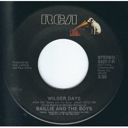 Baillie & The Boys Wilder Days Vinyl 7" USED
