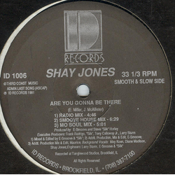 Shay Jones Are You Gonna Be There Vinyl 12" USED