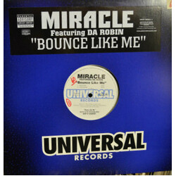 Miracle (10) Bounce Like Me USED VINYL 12INCH 33 S RPM SINGLE PROMO