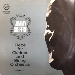 Jimmy Giuffre Piece For Clarinet And String Orchestra Vinyl LP USED