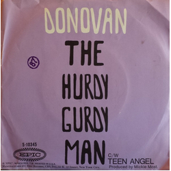 Donovan Hurdy Gurdy Man / Teen Angel Vinyl 7" USED