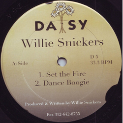 Willie Snickers Willie Snickers EP Vinyl 12" USED
