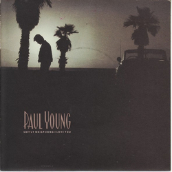 Paul Young Softly Whispering I Love You Vinyl 7" USED