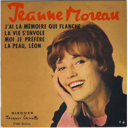 Jeanne Moreau J'ai La Mémoire Qui Flanche Vinyl 7" USED