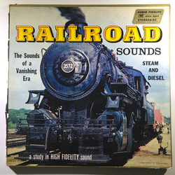 No Artist Railroad: Sounds Of A Vanishing Era Vinyl LP USED