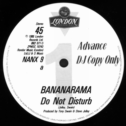 Bananarama Do Not Disturb Vinyl 12" USED