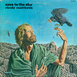Randy Matthews Eyes To The Sky Vinyl LP USED