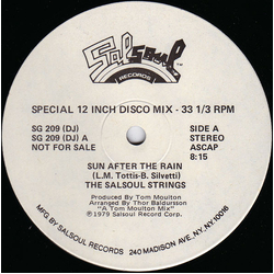 The Salsoul Orchestra Sun After The Rain Vinyl 12" USED