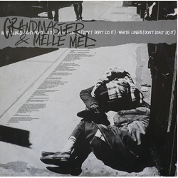 Grandmaster Flash & Melle Mel White Lines (Don't Don't Do It) (U.S. Street Mix) Vinyl 12" USED