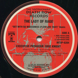 The Lady Of Rage Get With Da Wickedness (Flow Like That) Remix Vinyl 12" USED