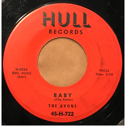 The Avons (6) Baby / Bonnie Vinyl 7" USED