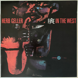 Herb Geller Fire In The West Vinyl LP USED