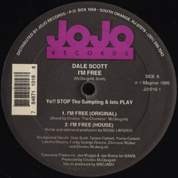 Dale Scott I'm Free Vinyl 12" USED