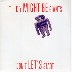 They Might Be Giants Don't Let's Start Vinyl 7" USED