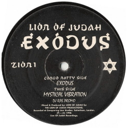 Lion Of Judah Exodus / Mystical Vibration Vinyl 12" USED