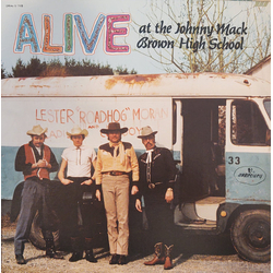 Lester "Roadhog" Moran & The Cadillac Cowboys Alive at the Johnny Mack Brown High School Vinyl LP USED