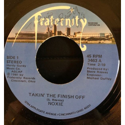 Noxie Takin' The Finish Off Vinyl 7" USED