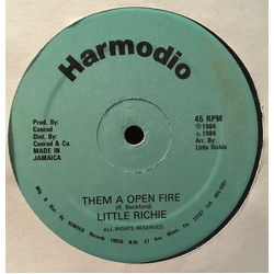 Little Richie (2) Them A Open Fire Vinyl 12" USED