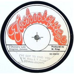 Dennis Brown I've Got To Find You Vinyl 12" USED