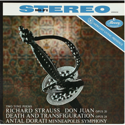 Richard Strauss / Antal Dorati / Minneapolis Symphony Orchestra Two Tone Poems - Don Juan, Death And Transfiguration Vinyl LP USED