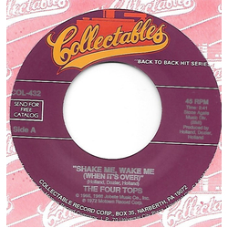 Four Tops Shake Me, Wake Me (When It's Over) / Something About You Vinyl 7" USED