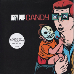 Iggy Pop Candy Vinyl 7" USED