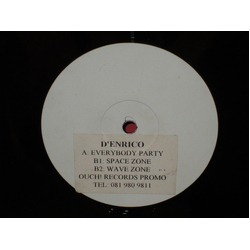 D'Enrico Everybody Party Vinyl 12" USED