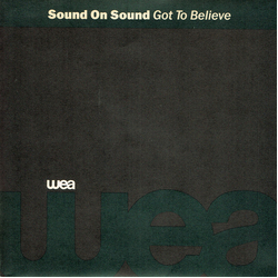 Sound On Sound Got To Believe Vinyl 7" USED