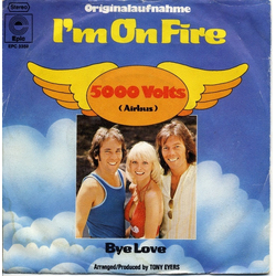 5000 Volts I'm On Fire Vinyl 7" USED