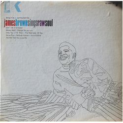 James Brown Sings Raw Soul Vinyl LP USED