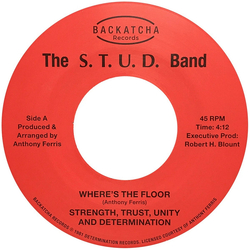 The S.T.U.D. Band Where's The Floor Vinyl 7" USED