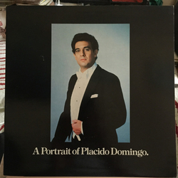 Placido Domingo A Portrait Of Placido Domingo Vinyl LP USED
