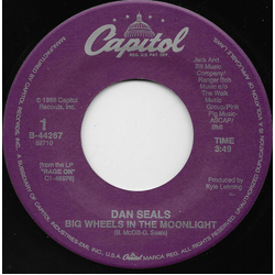 Dan Seals Big Wheels In The Moonlight Vinyl 7" USED