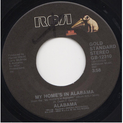 Alabama My Home's In Alabama Vinyl 7" USED