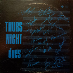 The Summer Jazz Band Thurs Night Dues Vinyl LP USED