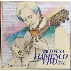 Paco Peña Flamenco Vivo Live In Munich Vinyl LP USED