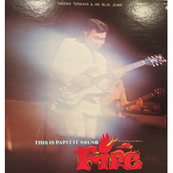 Takeshi Terauchi & Blue Jeans This Is Papeete Sound Fire Vinyl LP USED