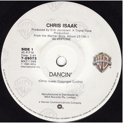 Chris Isaak Dancin' Vinyl 7" USED