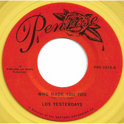 Los Yesterdays Who Made You You / Louie Louie Vinyl 7" USED