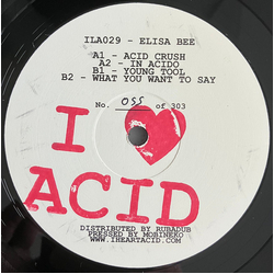 Elisa Bee I Love Acid 029 Vinyl 12" USED