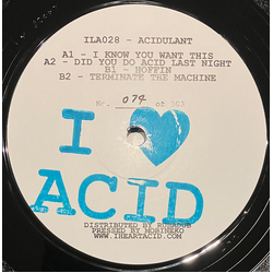 Acidulant I Love Acid 028 Vinyl 12" USED