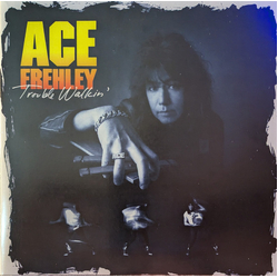 Ace Frehley Trouble Walkin' Vinyl LP USED